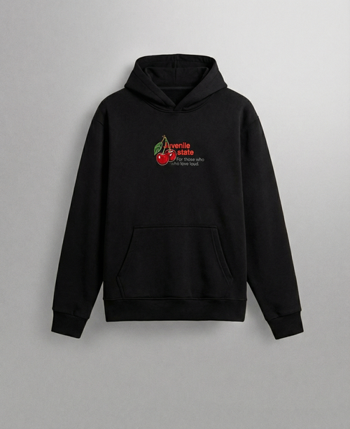 black cheeries hoodie