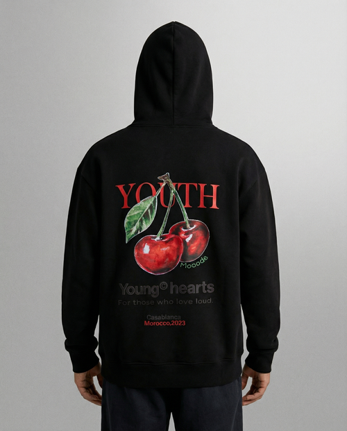 black cheeries hoodie